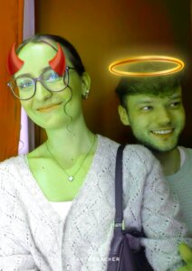 Foto aus dem Fotoautomat