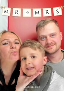 Foto aus dem Fotoautomat